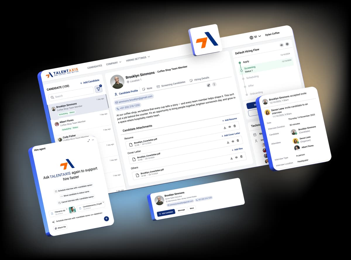 Supporting businesses in the recruitment management